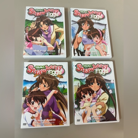 Strawberry Eggs I My Me Volume 1-4 Complete Collection Anime DVD Lot - Picture 1 of 2